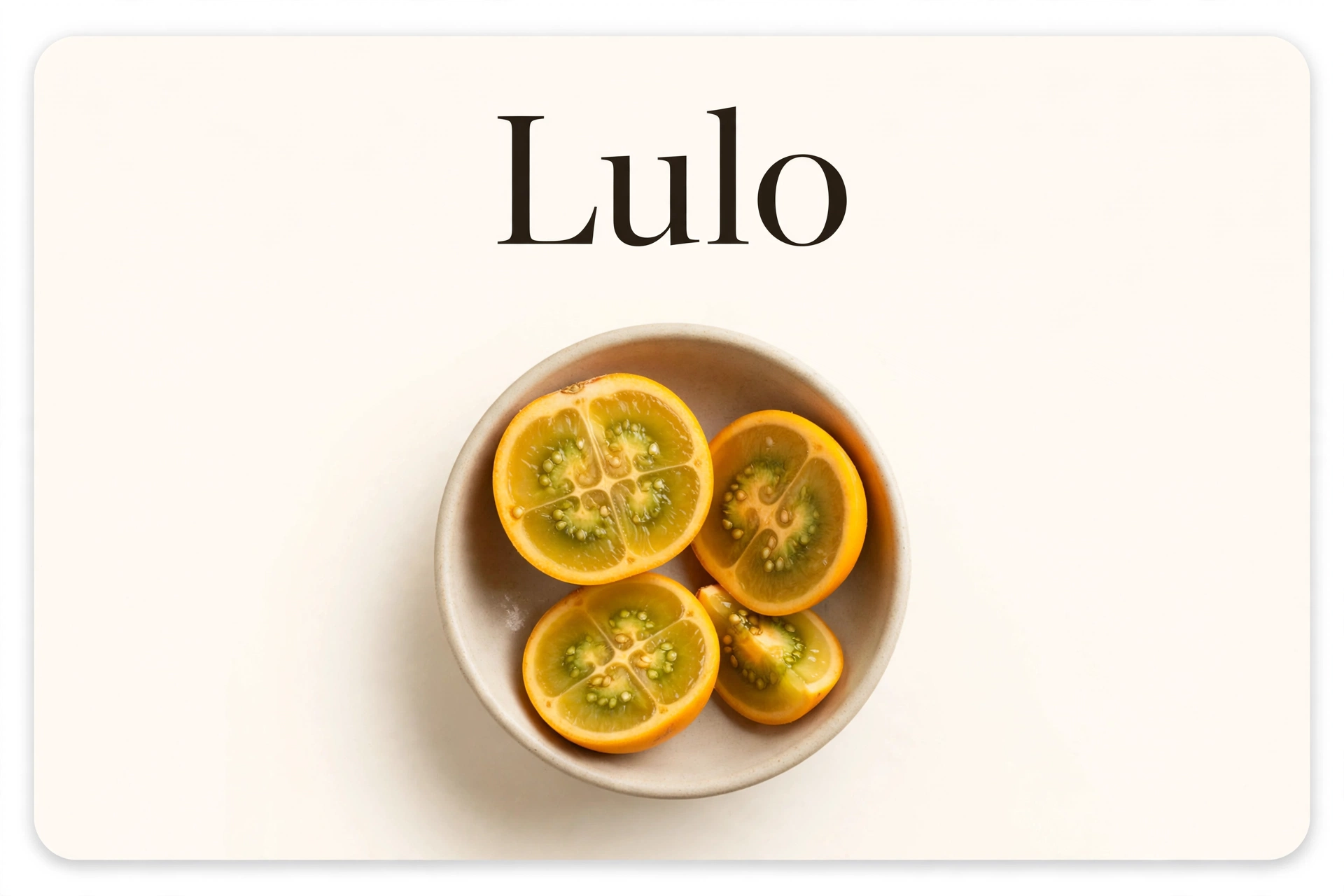 Lulo
